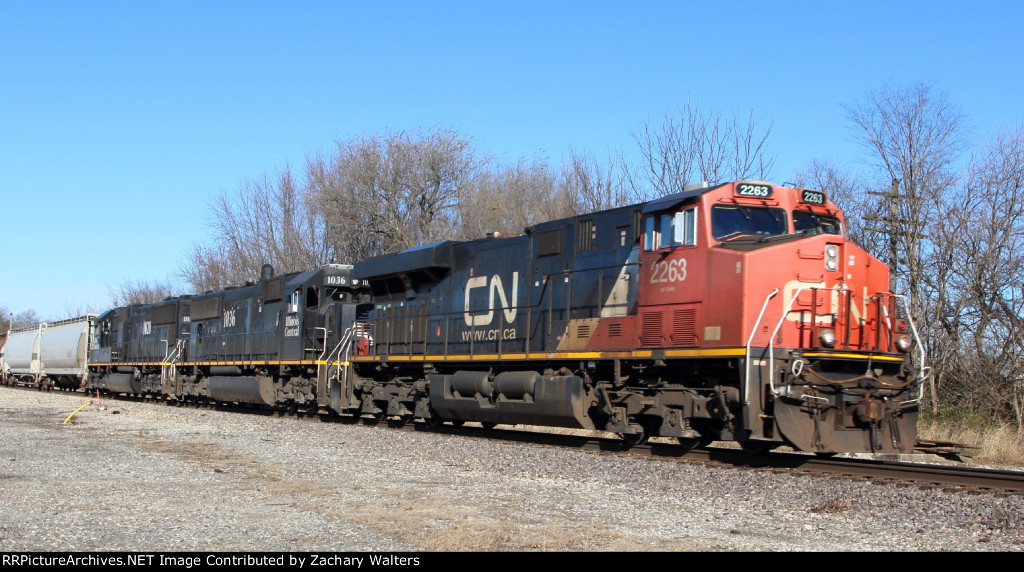 CN 2263 IC 1036 1020